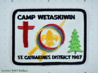 Click to enlarge 1987 Camp Wetaskiwin